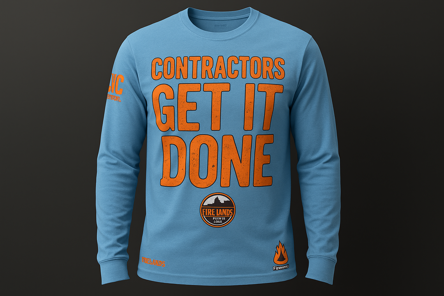 Baby Blue Long Sleeve