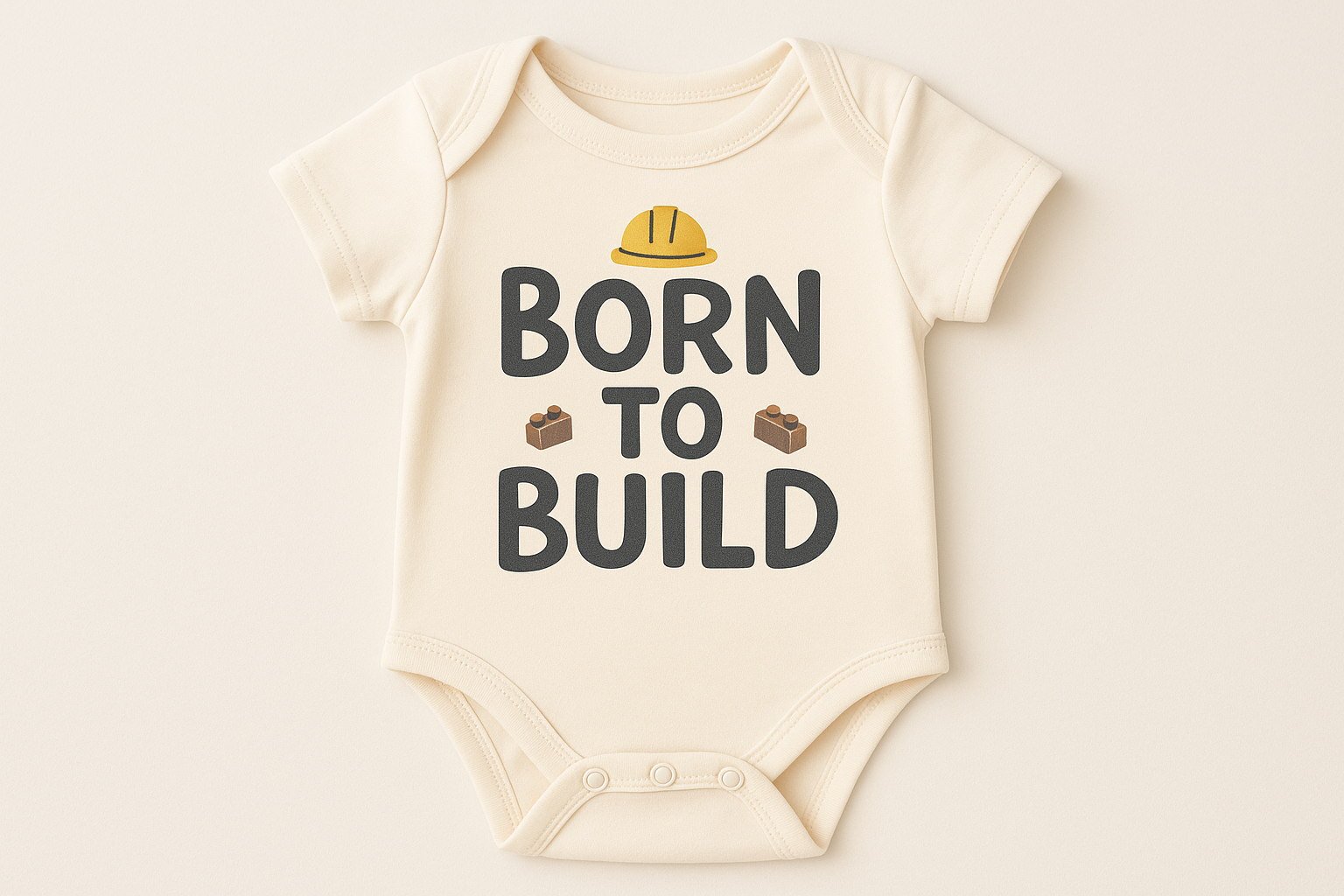 Born to Build onesie