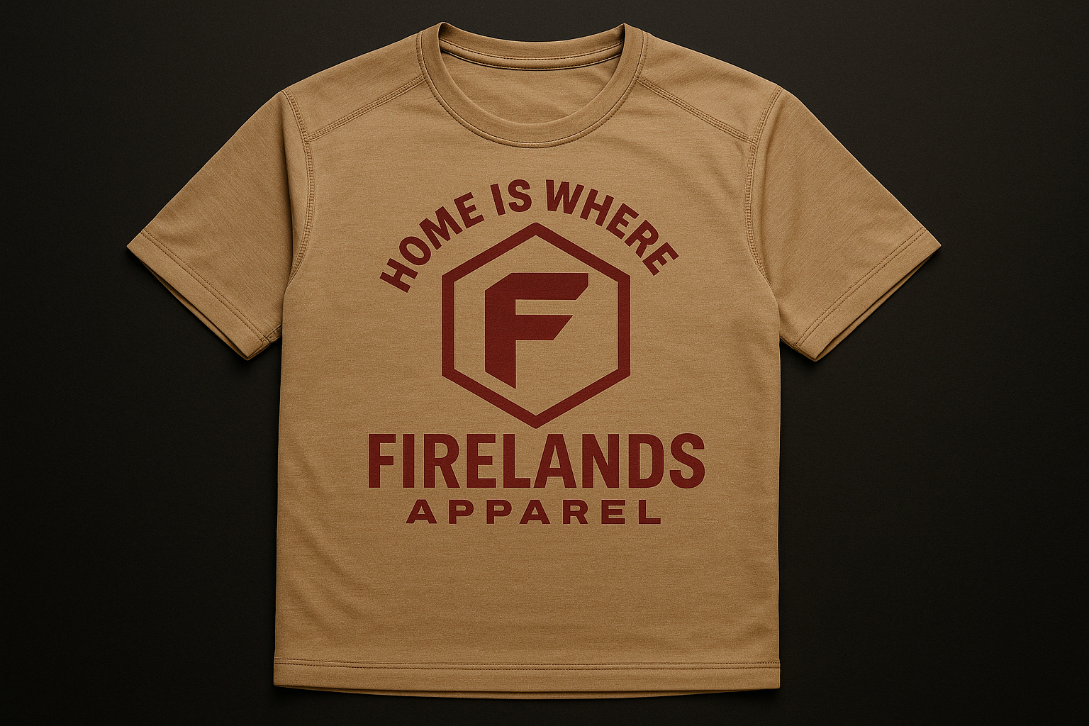 Firelands Apparel HOME IS WHERE THE WORKSHOP IS DIY Tee