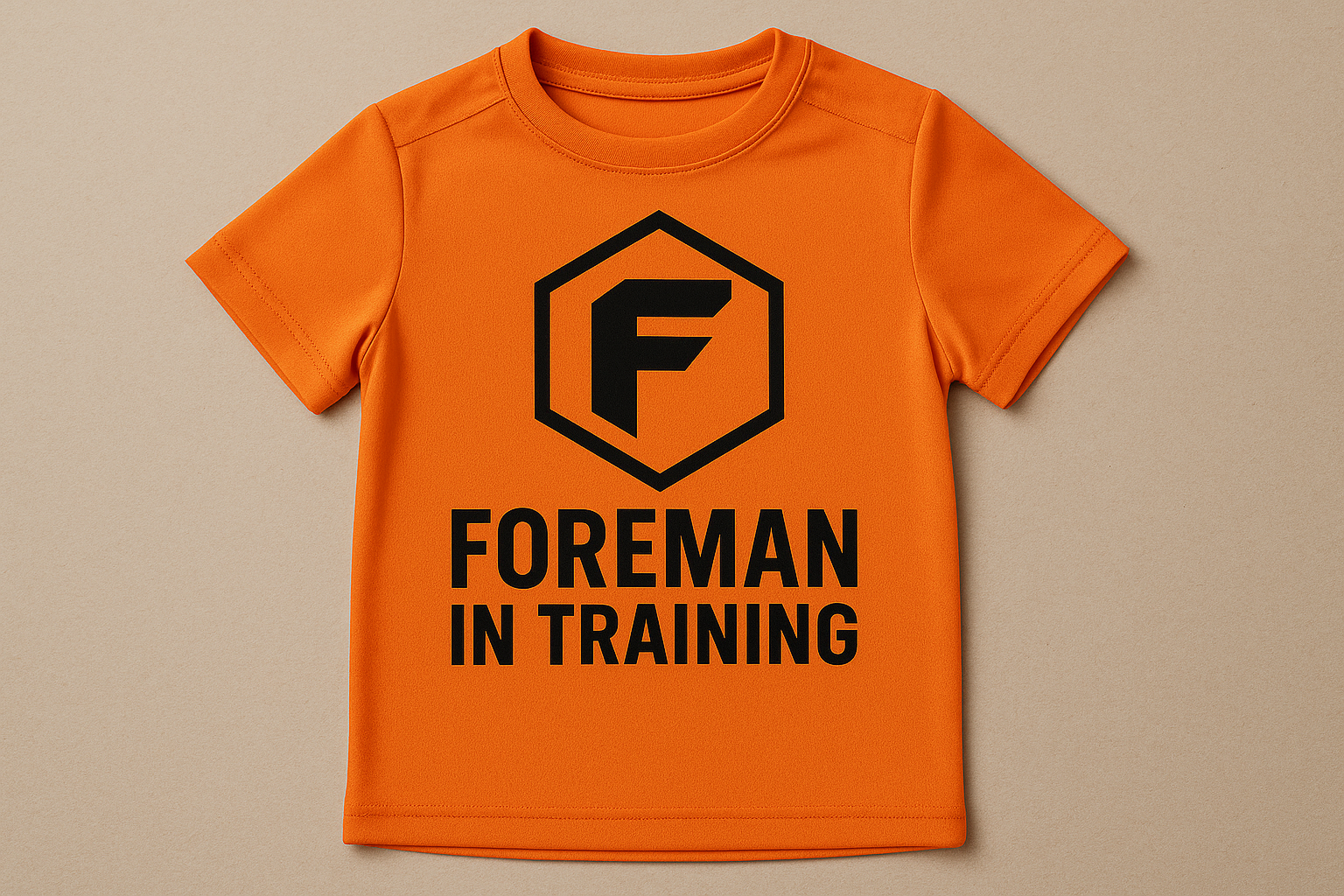 Firelands Apparel Kids FOREMAN IN TRAINING Tee