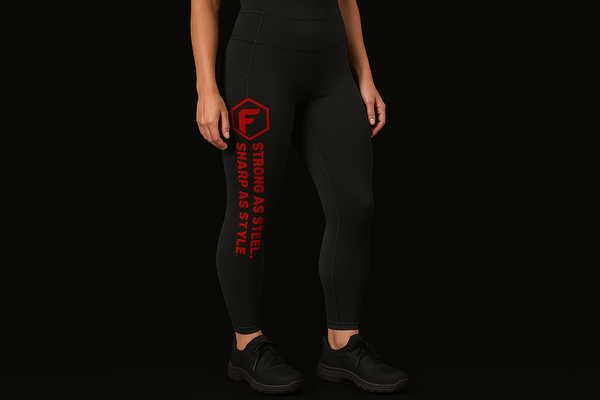 Firelands Apparel Women's Strong as Steel Sharp as Style Leggings